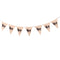 2.5M Halloween Flag Banner Pennant Triangle Flag Garland for Halloween Party Bar Haunted House Hanging Decoration
